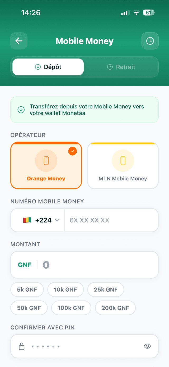 Mobile Money