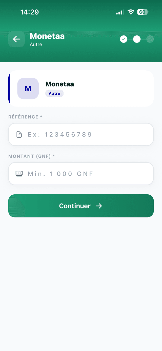Paiements de factures