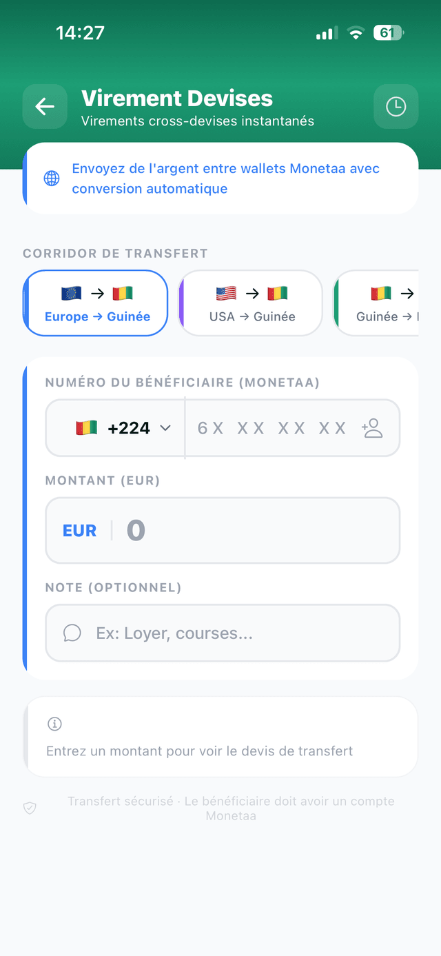 Transferts internationaux